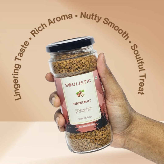 Hazelnut 100% Arabica Instant Coffee