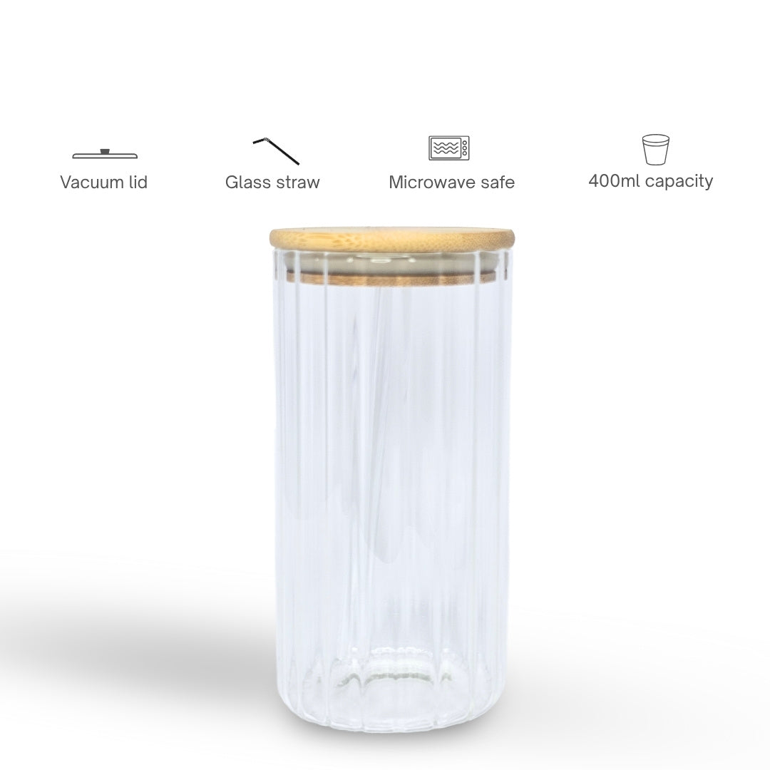 Soulistic Fluted Glass Sipper