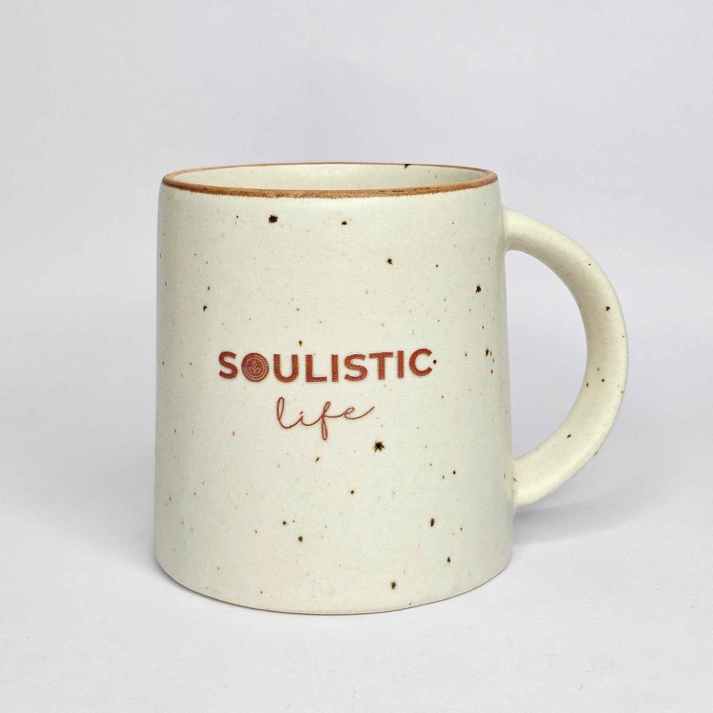Soulistic Handcrafted Stoneware French Coffee Mug