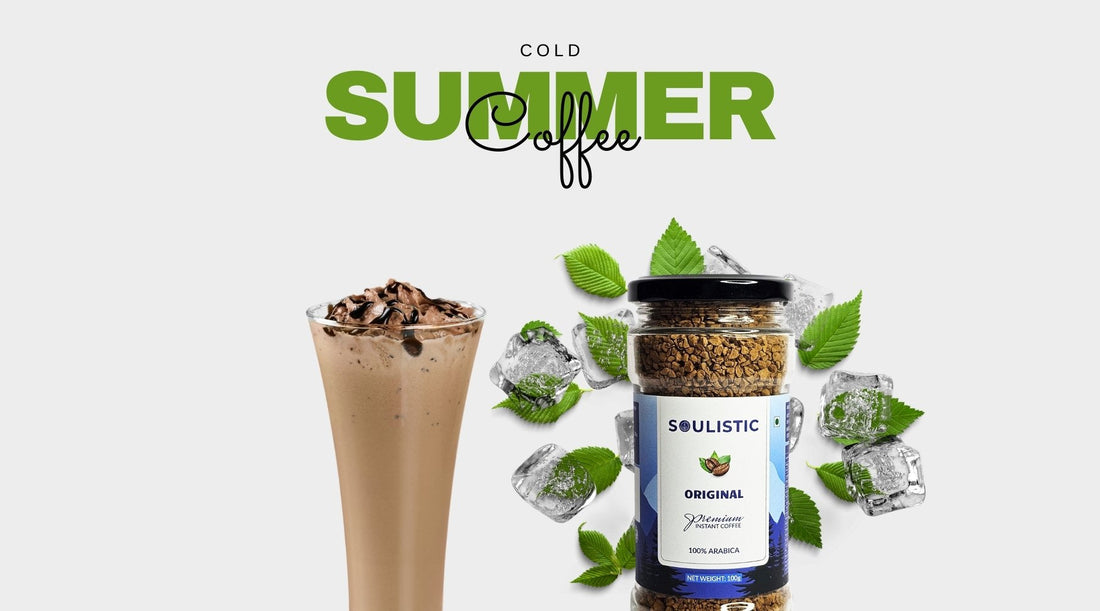 How to Make Café-Style Cold Coffee at Home Using Soulistic Instant Coffee