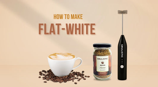 How to Make Flat White Coffee with Instant Coffee