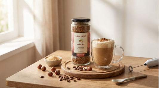 Easy Hazelnut Latte Recipe (Instant) | Café Style Coffee at Home