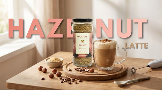 Easy Hazelnut Latte Recipe (Instant) | Café Style Coffee at Home