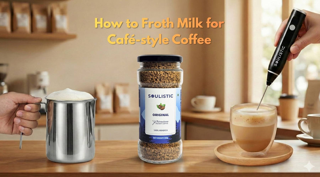 How to Froth Milk Without a Machine (Manual vs Electric Frother)