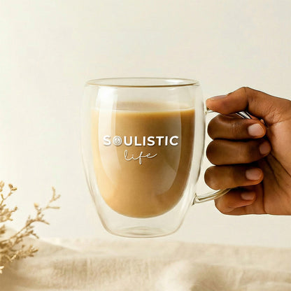Soulistic Double Walled Mug for Hot and Cold Beverages