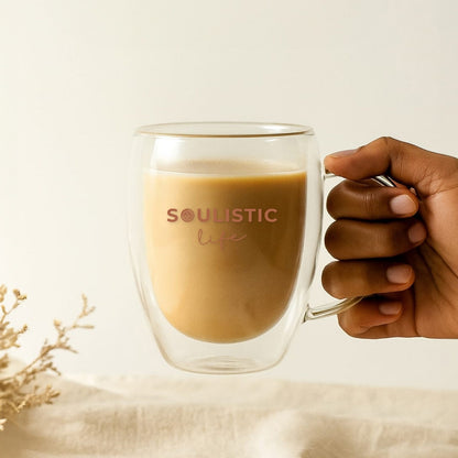 Soulistic Double Walled Mug for Hot and Cold Beverages