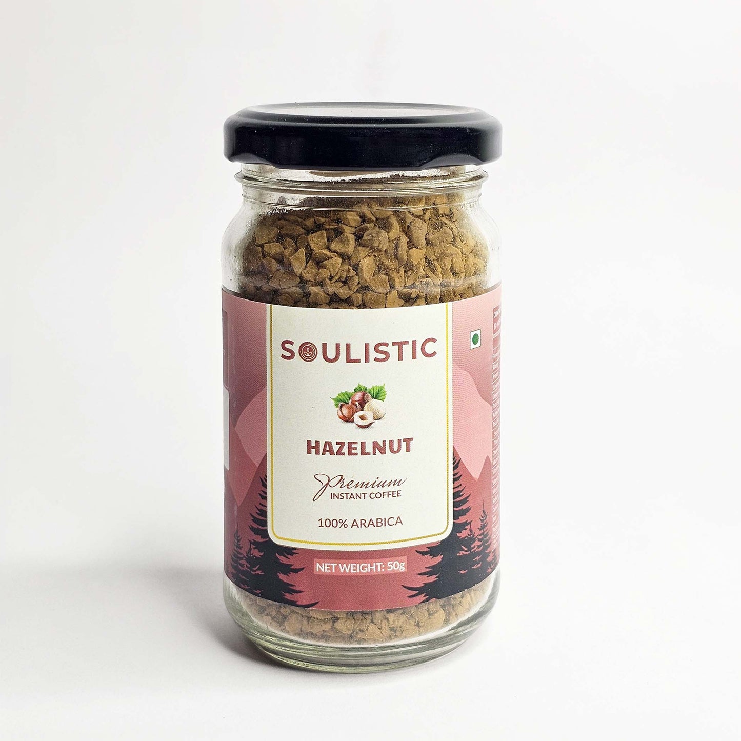 Hazelnut 100% Arabica Instant Coffee