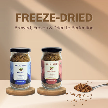 Soulful Duo Original and Hazelnut Coffee Pack - 50gX2