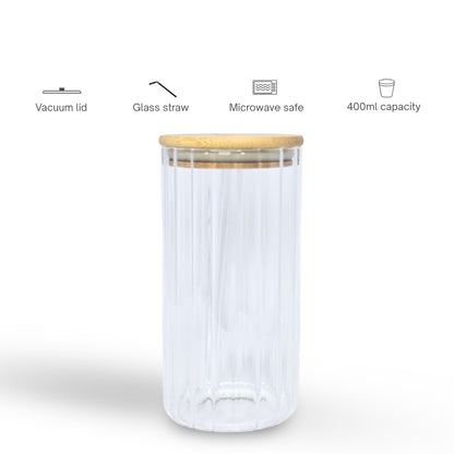Soulistic Fluted Glass Sipper