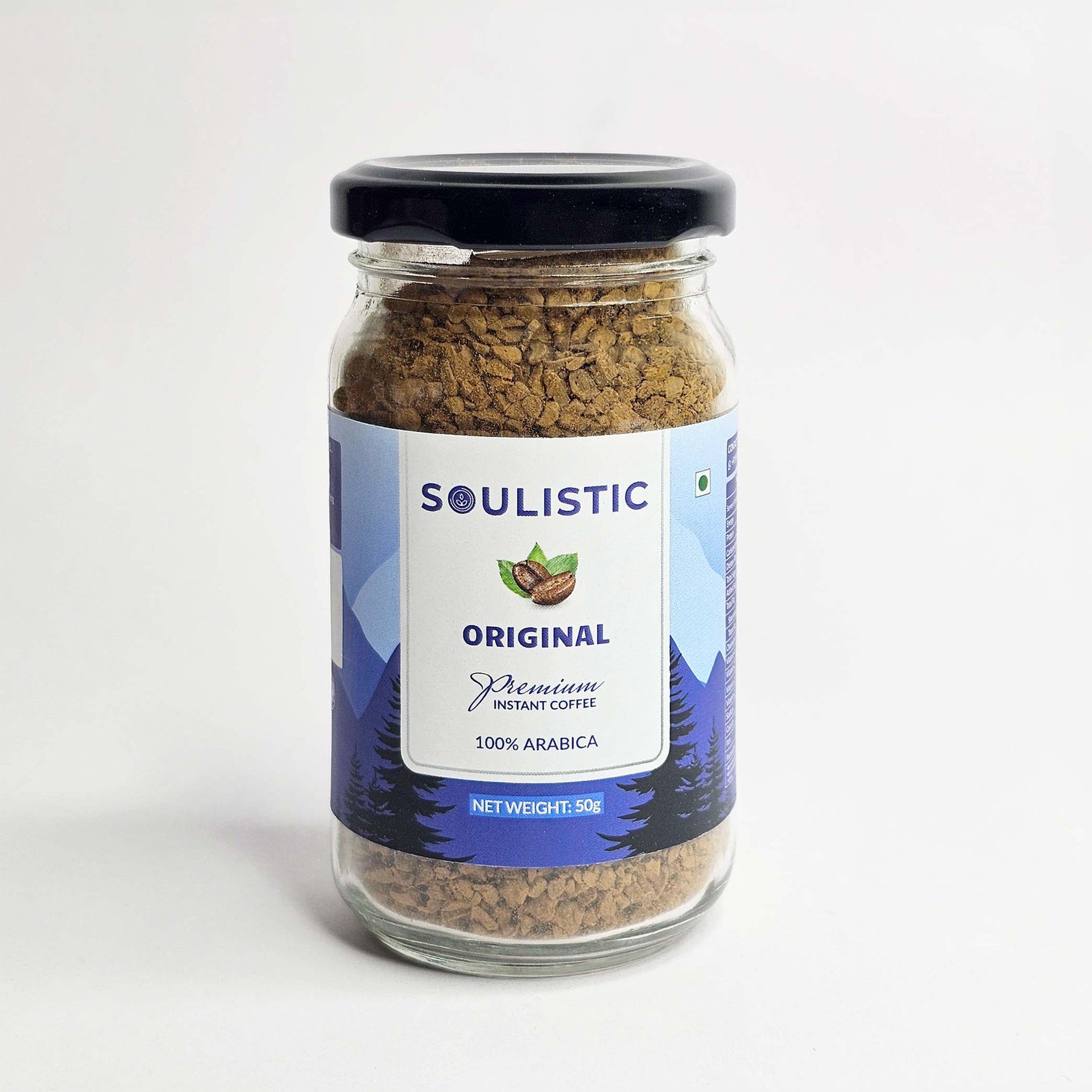 Soulistic Original 50g Jar in the center with white background