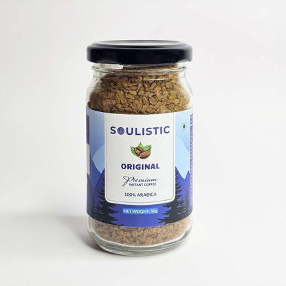Soulistic Original 50g Jar in the center with white background